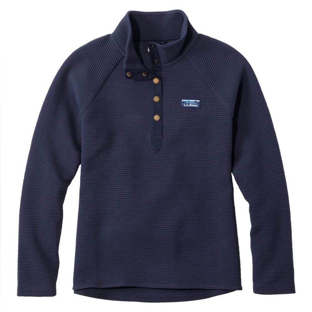LL BEAN Quarter snap button Pullover 🏔️🥾